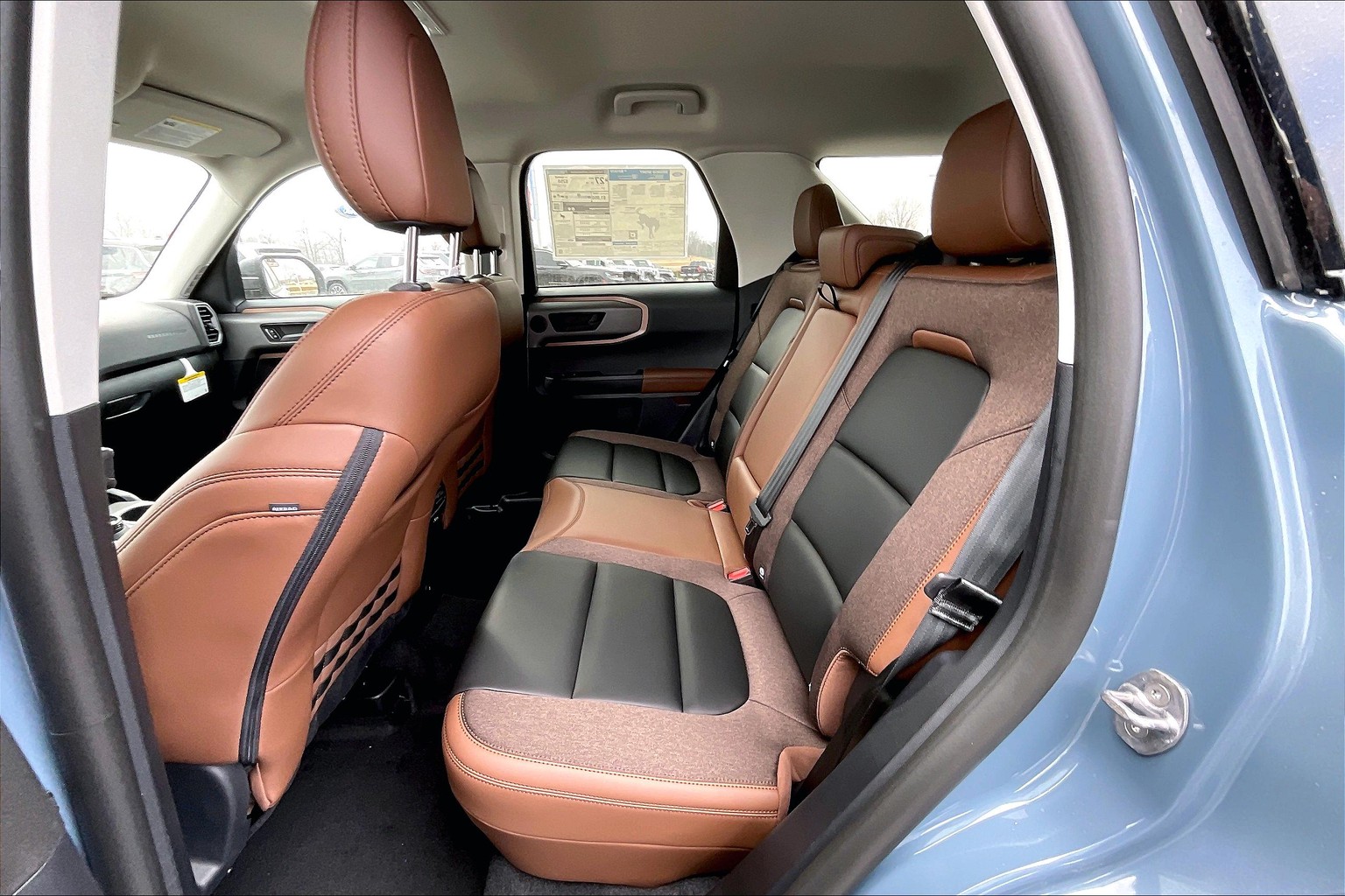 48万◆ブリオーニ【全天候型】ウインド ブルゾン◆スモークブルー◇カーフレザー New Azure Gray Metallic 2025 Ford Bronco Sport Outer Banks for